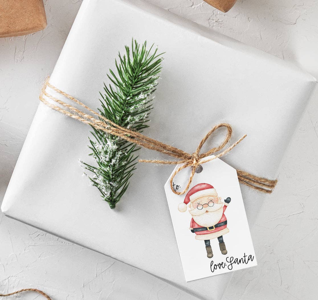 Creativien Studio - From Santa Gift Tags: Plain Tags