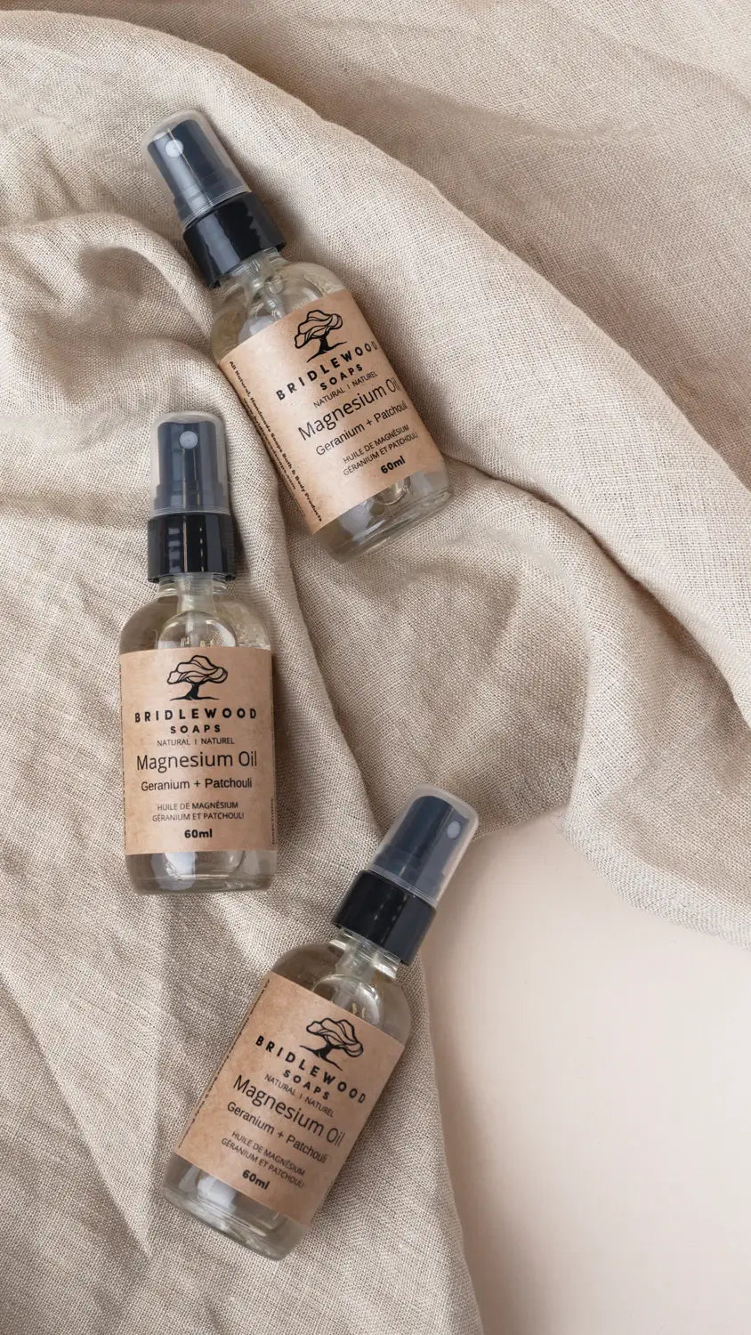 Bridlewood Soaps - Geranium & Patchouli Magnesium Oil