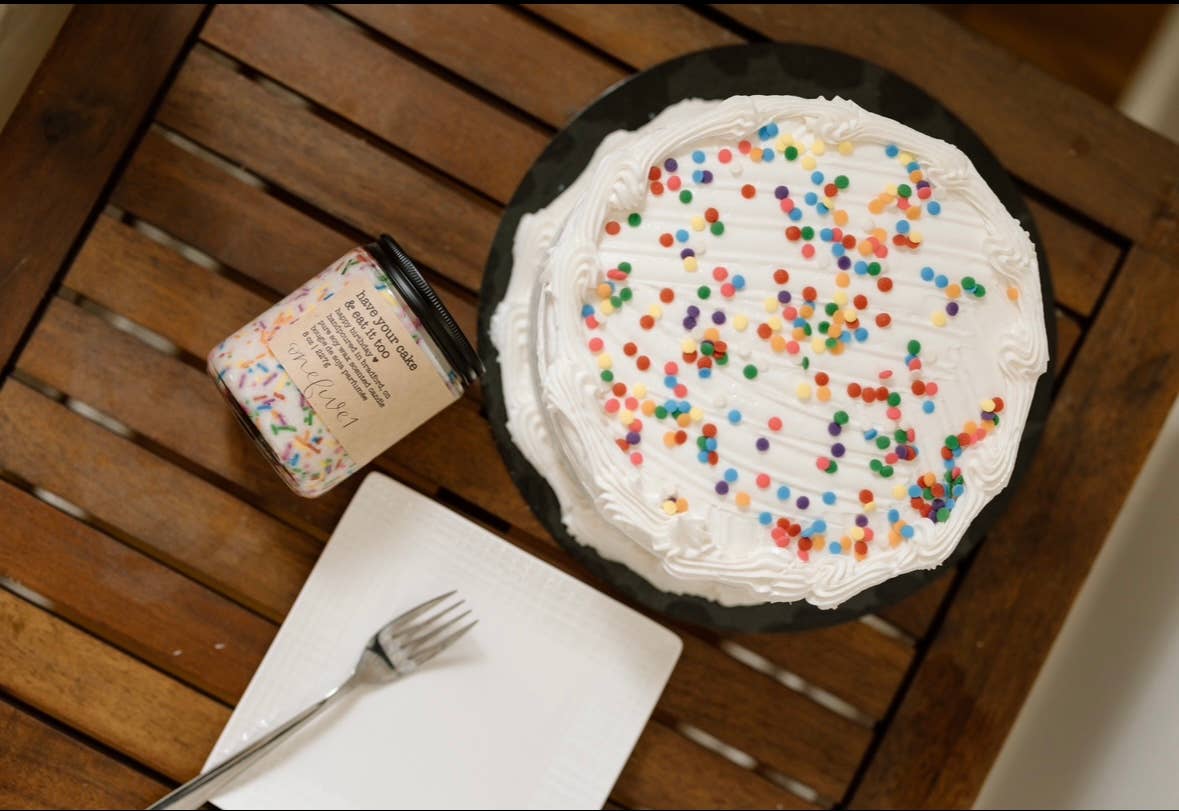 onefive1 - Have your cake & eat it too soy candle BIRTHDAY GIFT IDEA