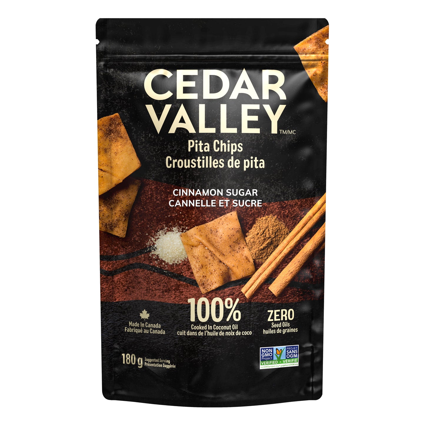 Cedar Valley - Cinnamon Sugar Pita Chips