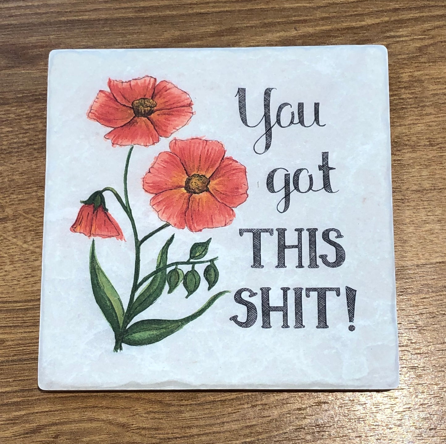 Versatile Coasters Canada - Naughty Florals Retailer Coasters