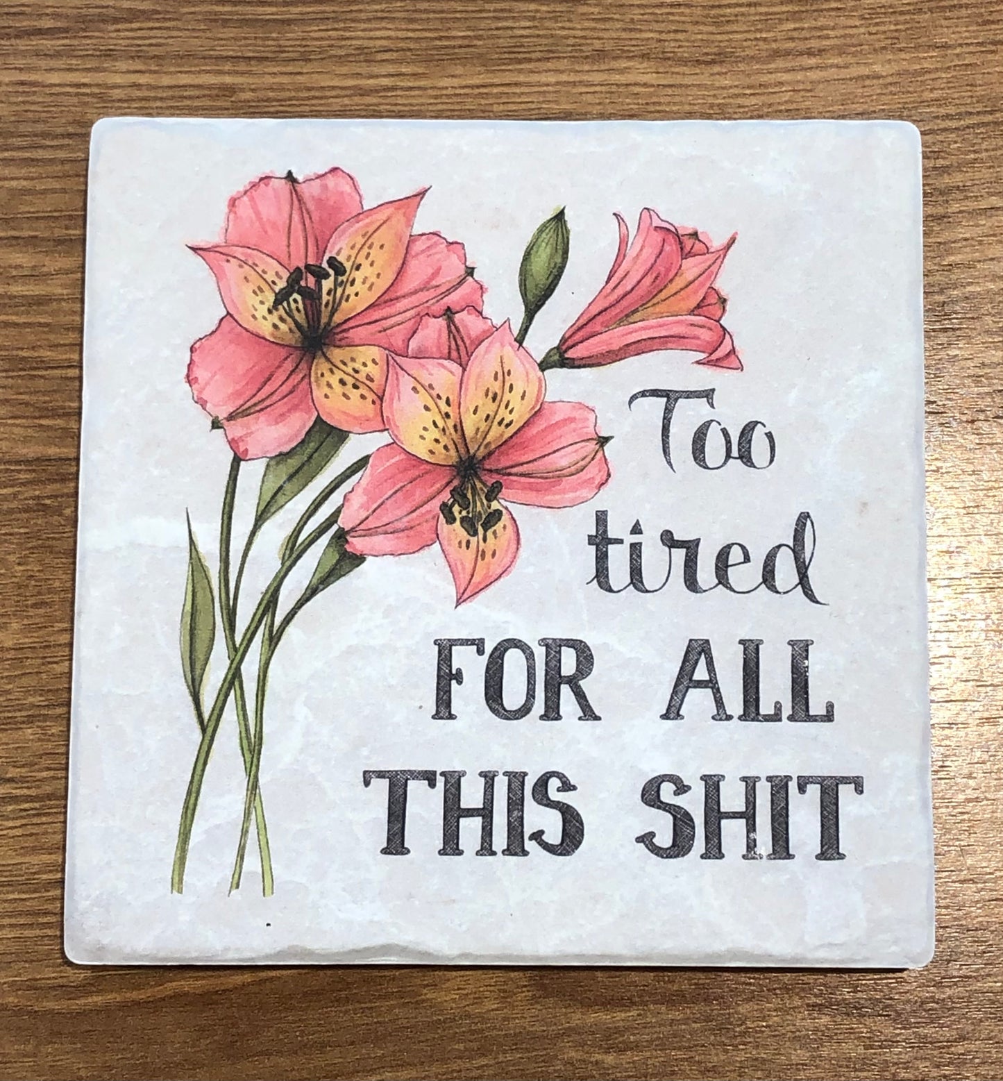 Versatile Coasters Canada - Naughty Florals Retailer Coasters