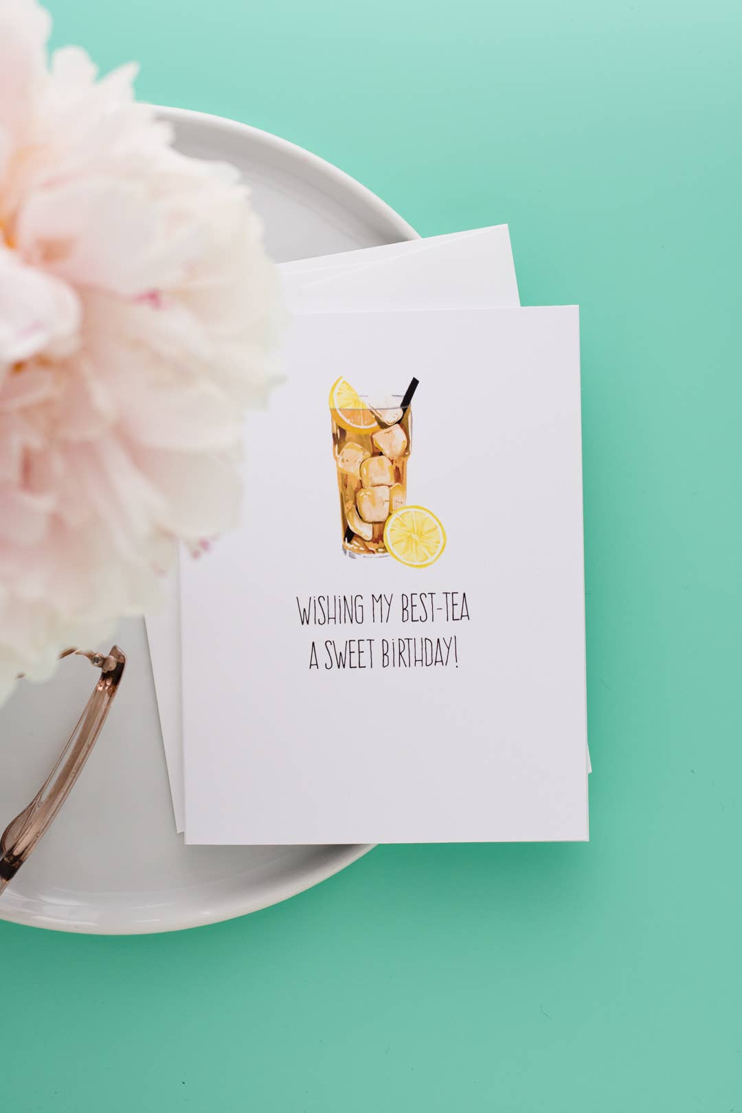 Jaybee Design - Wishing My Best-Tea A Sweet Birthday! - Greeting Card