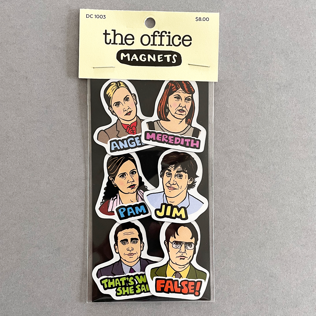 Design Corner - The Office Die Cut Magnets 6 Pack