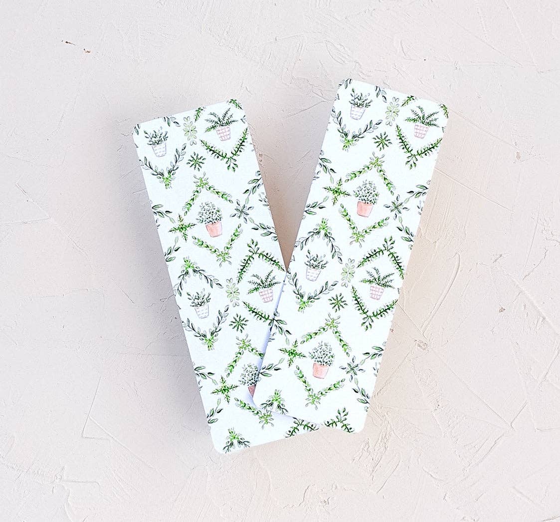 Almeida Illustrations - English Garden Botanical Double Sided Bookmark