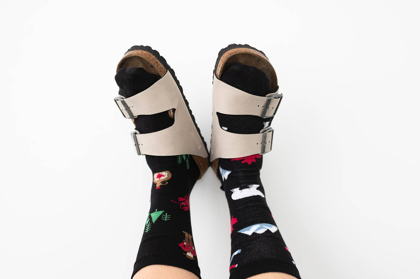 Friday Sock Co. - Women's Canada Icons Socks: Women’s 5 – 10