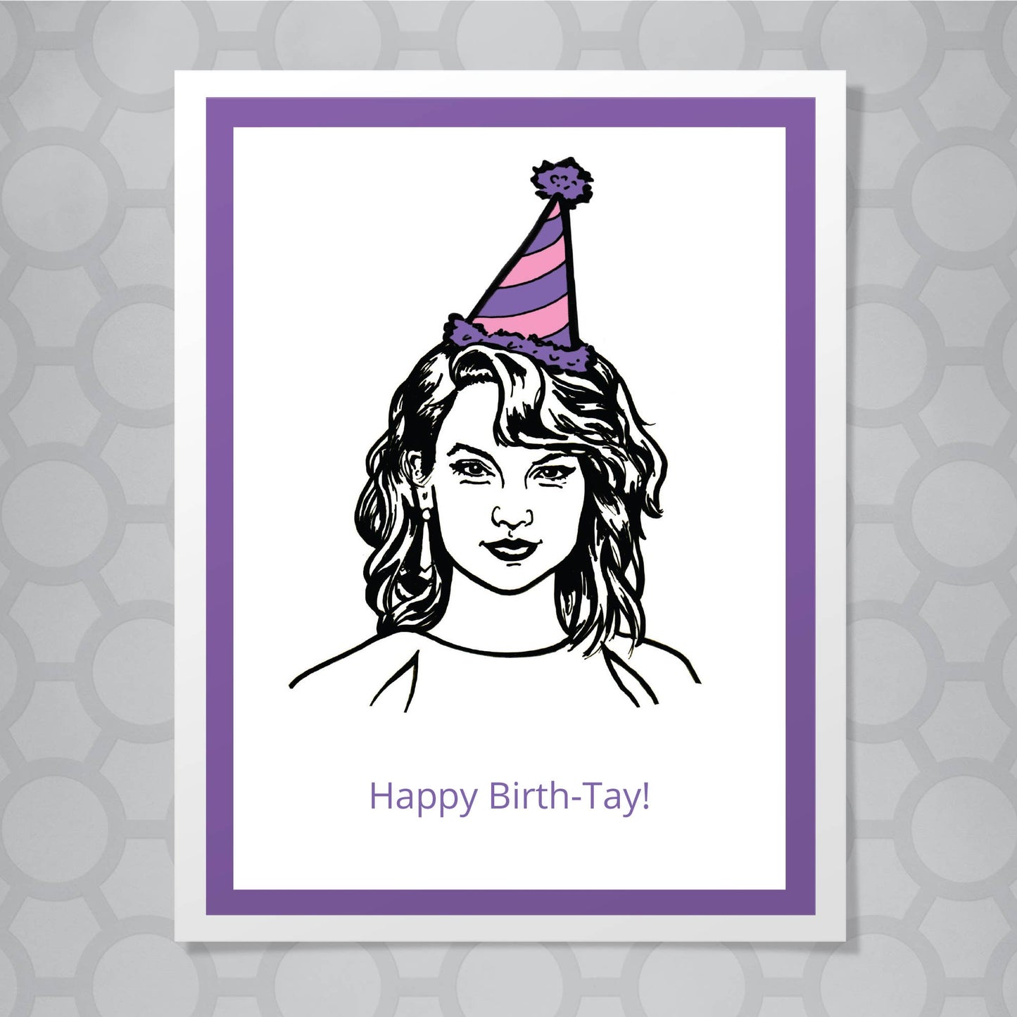 Design Corner - Taylor Swift Birth-Tay card
