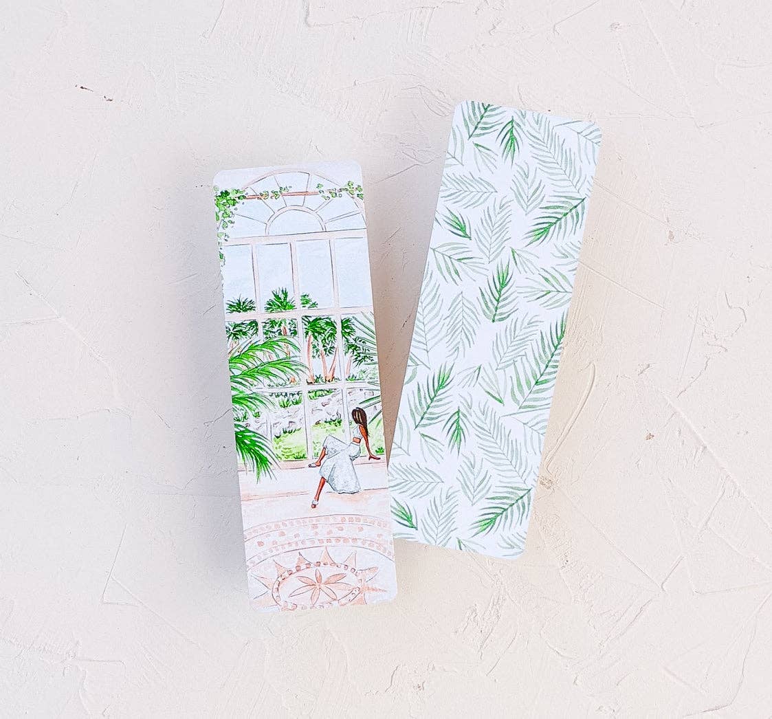 Almeida Illustrations - Into the Jungle Fashion Illustration Double Sided Bookmark