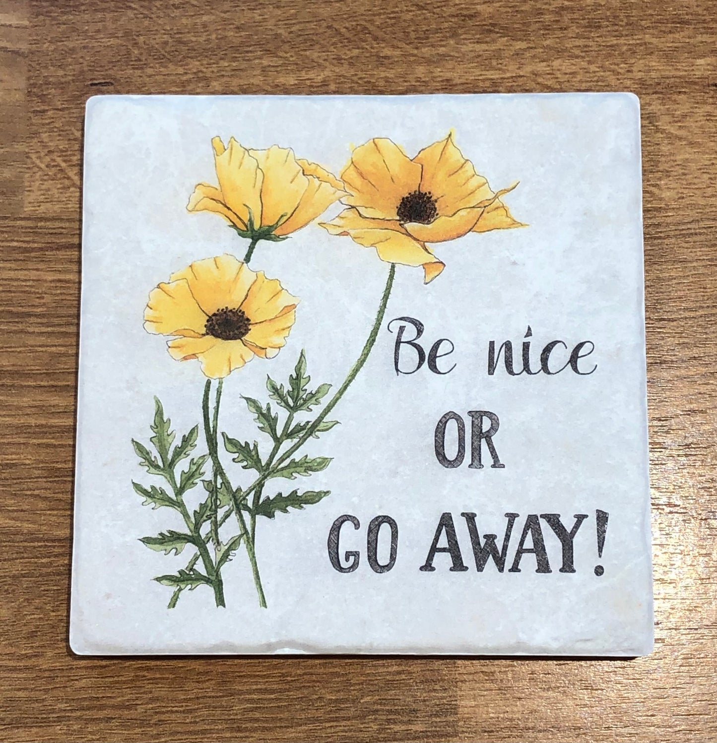 Versatile Coasters Canada - Naughty Florals Retailer Coasters