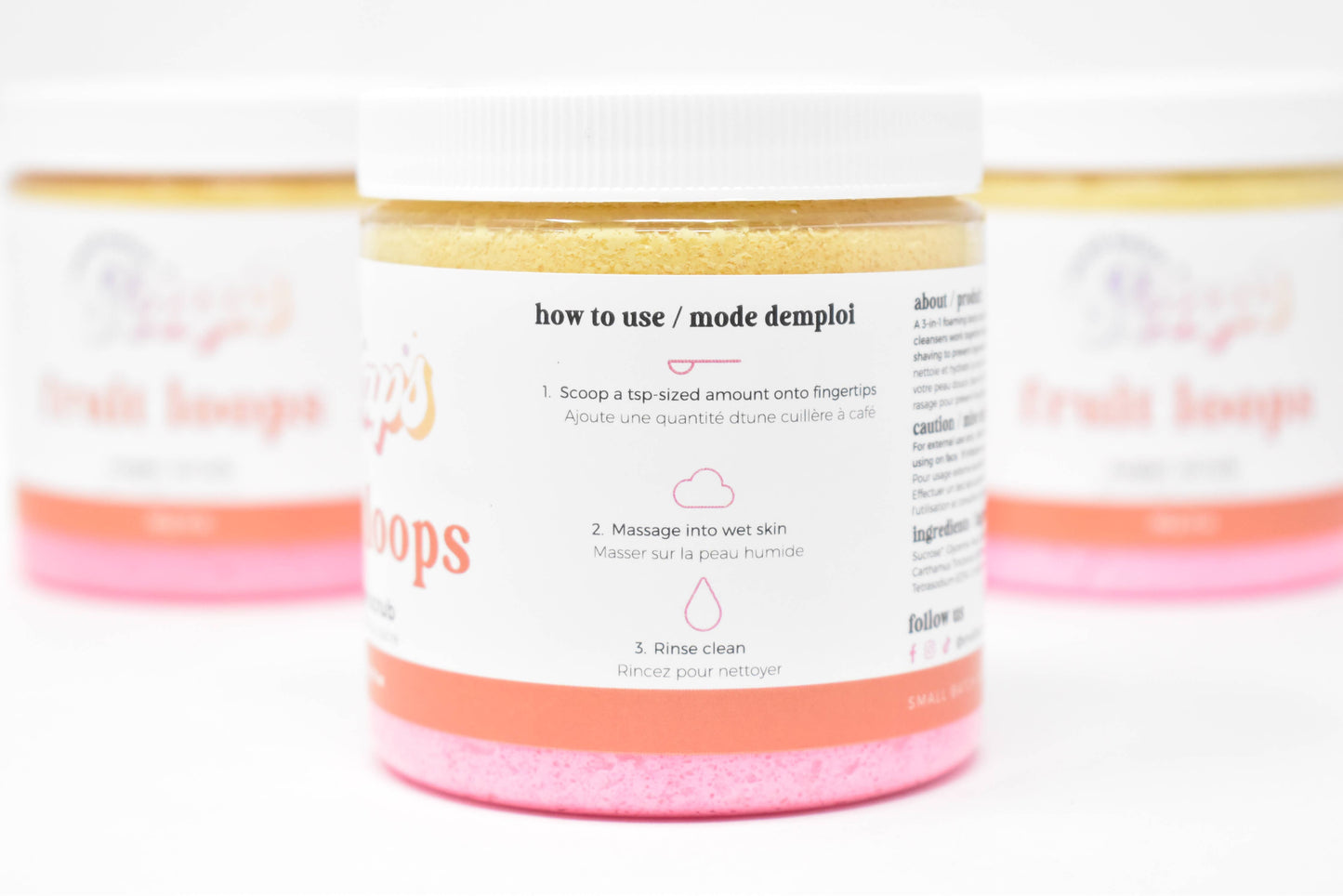 Small Batch Soaps - Fruit Loops Sugar Scrub
