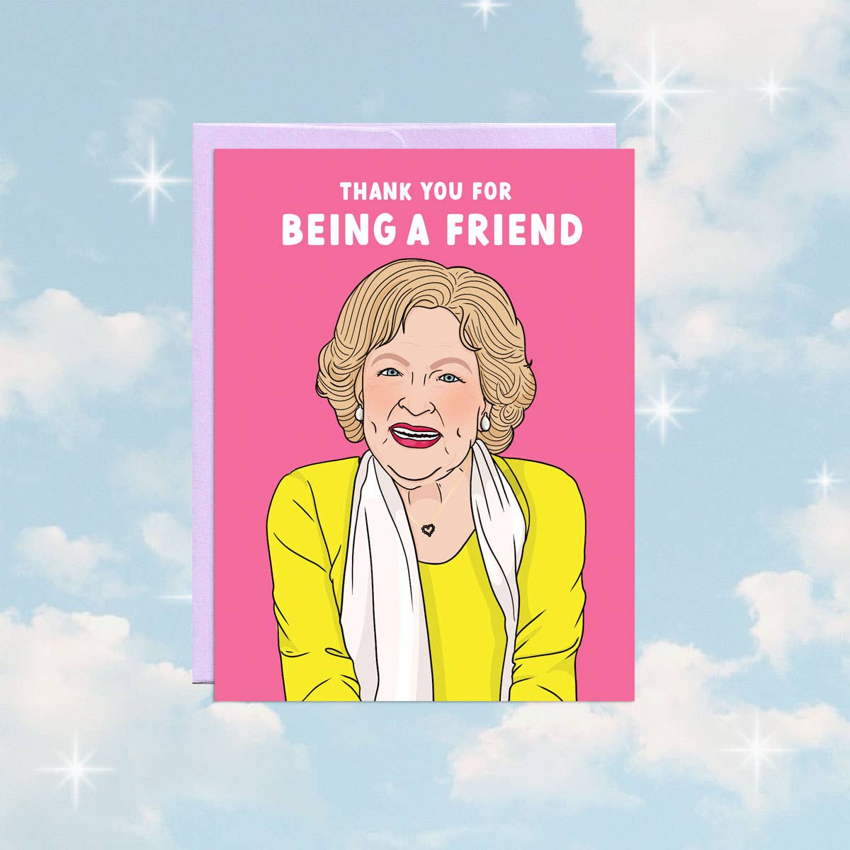 Party Mountain Paper co. - Betty "Thank You For Being a Friend" | Thank You Card