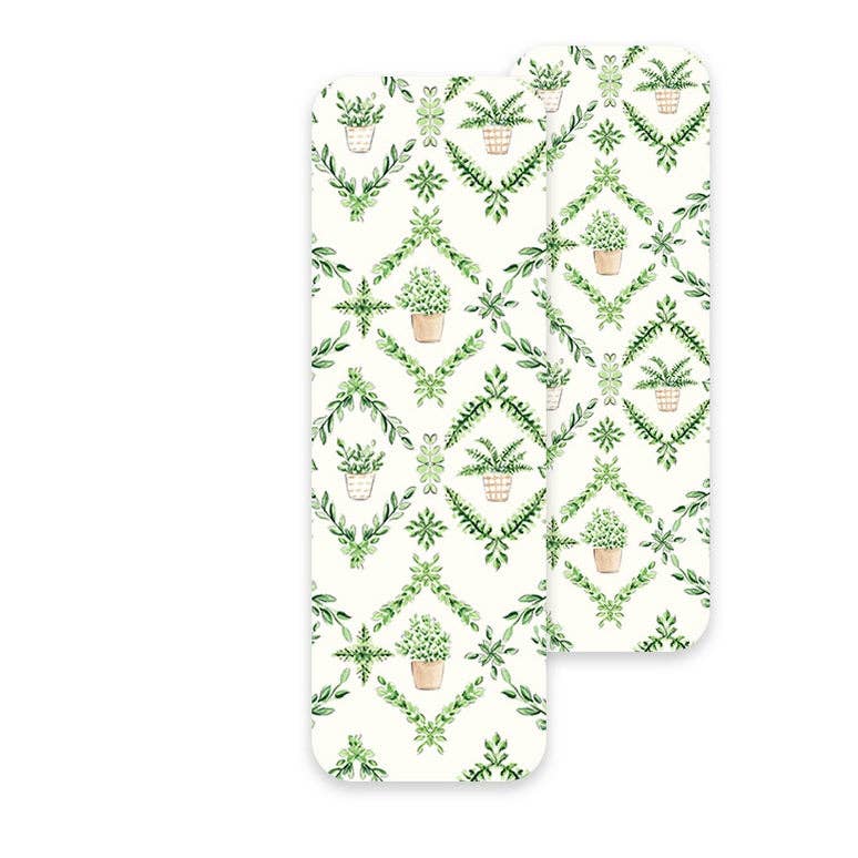 Almeida Illustrations - English Garden Botanical Double Sided Bookmark