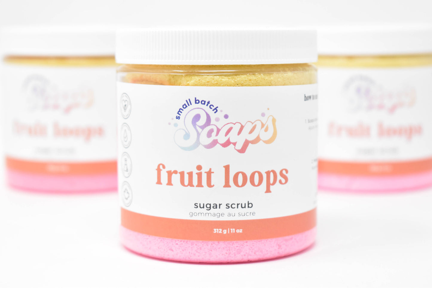 Small Batch Soaps - Fruit Loops Sugar Scrub