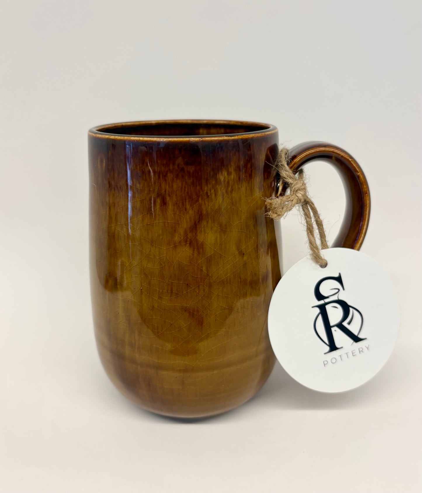 Stoney Ridge Pottery - Brown handled mug