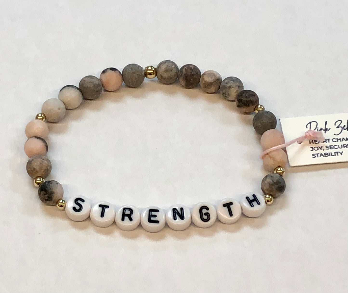 All Things I <3 - 'Strength' lettered bracelet