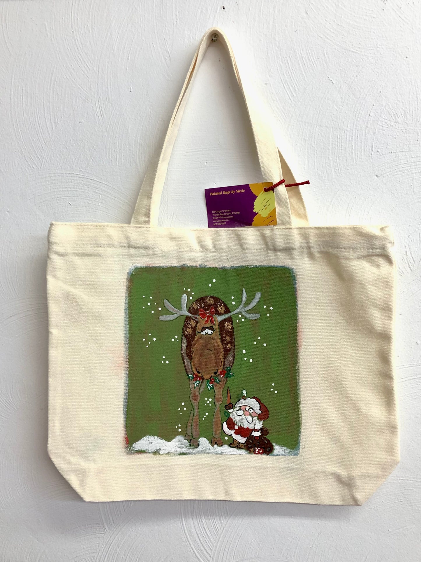 Sacasue Bags - Santa Moose