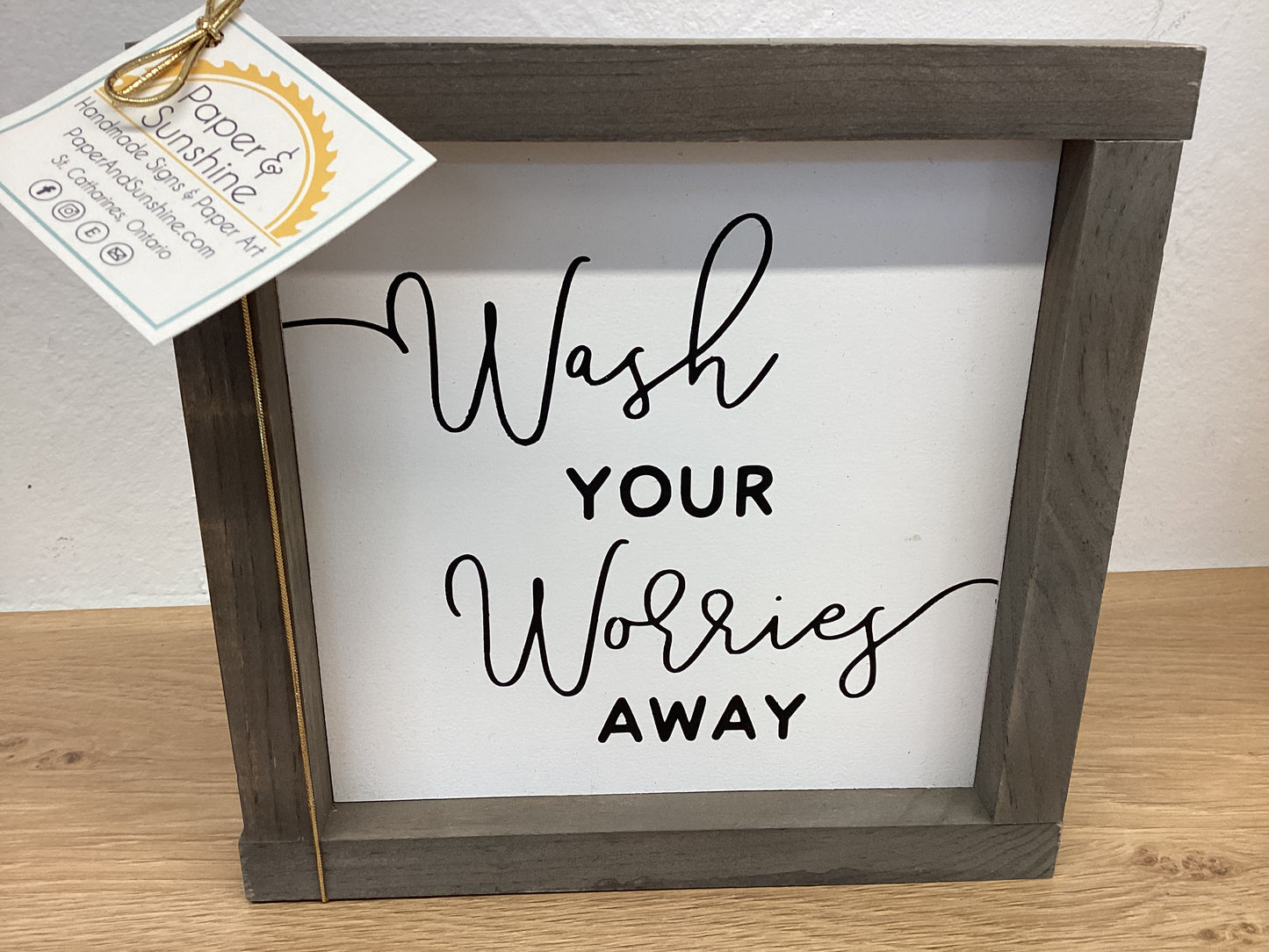 Paper & Sunshine- mini 8.5" Signs