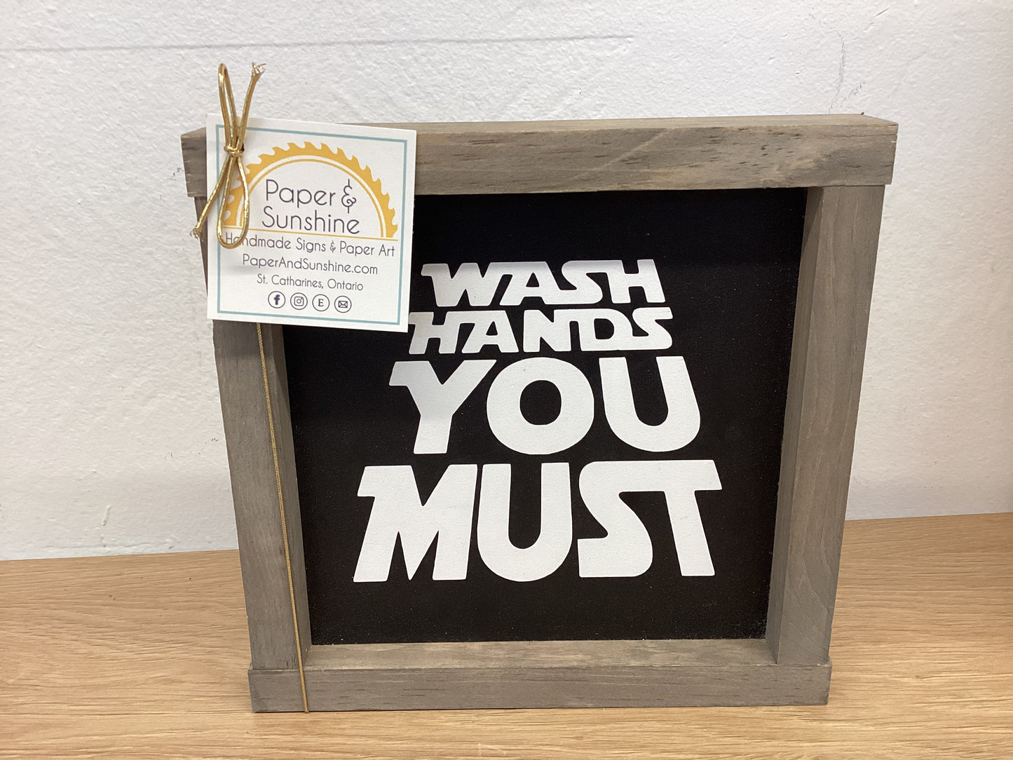 Paper & Sunshine- mini 8.5" Signs