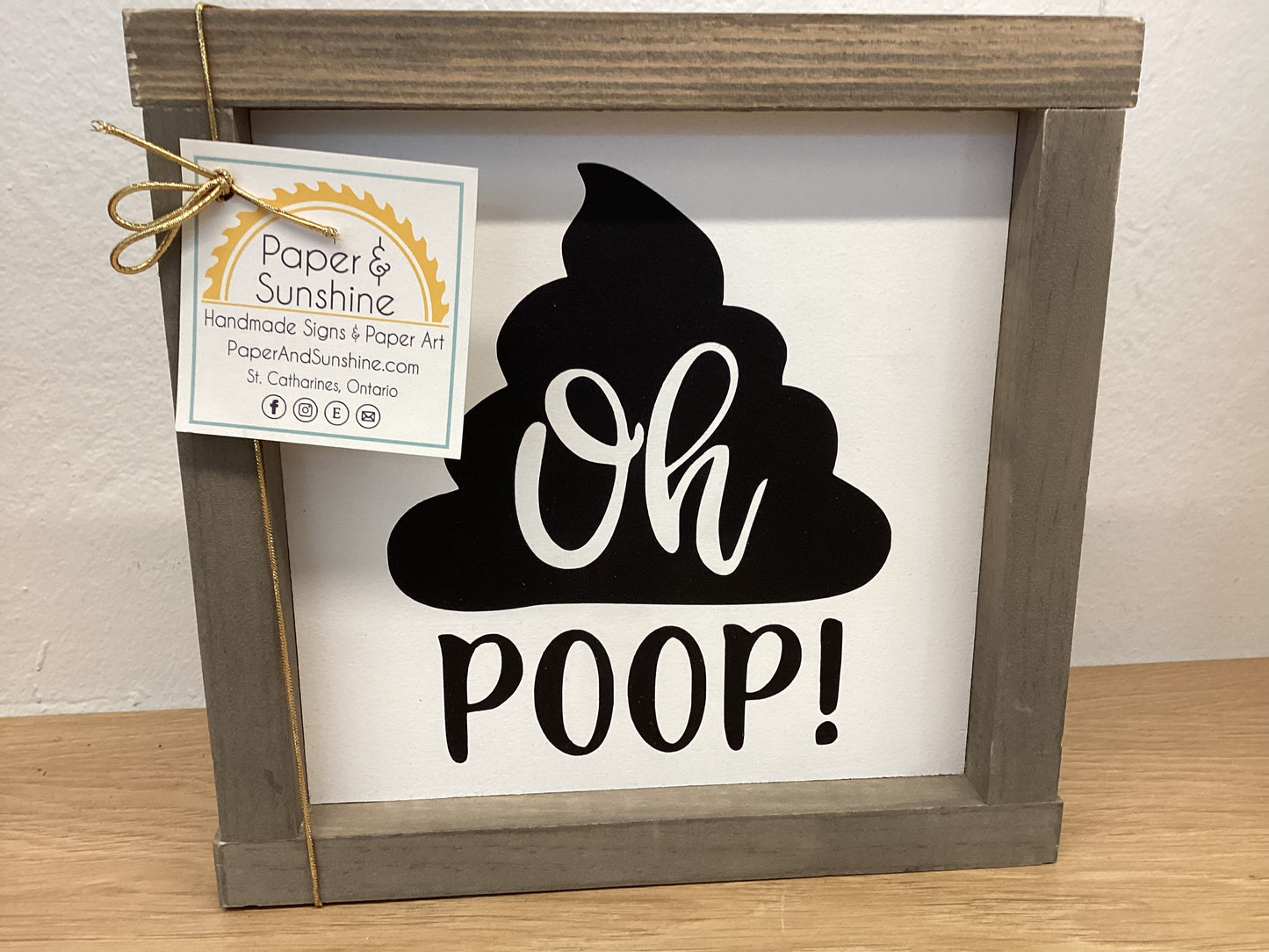 Paper & Sunshine- mini 8.5" Signs