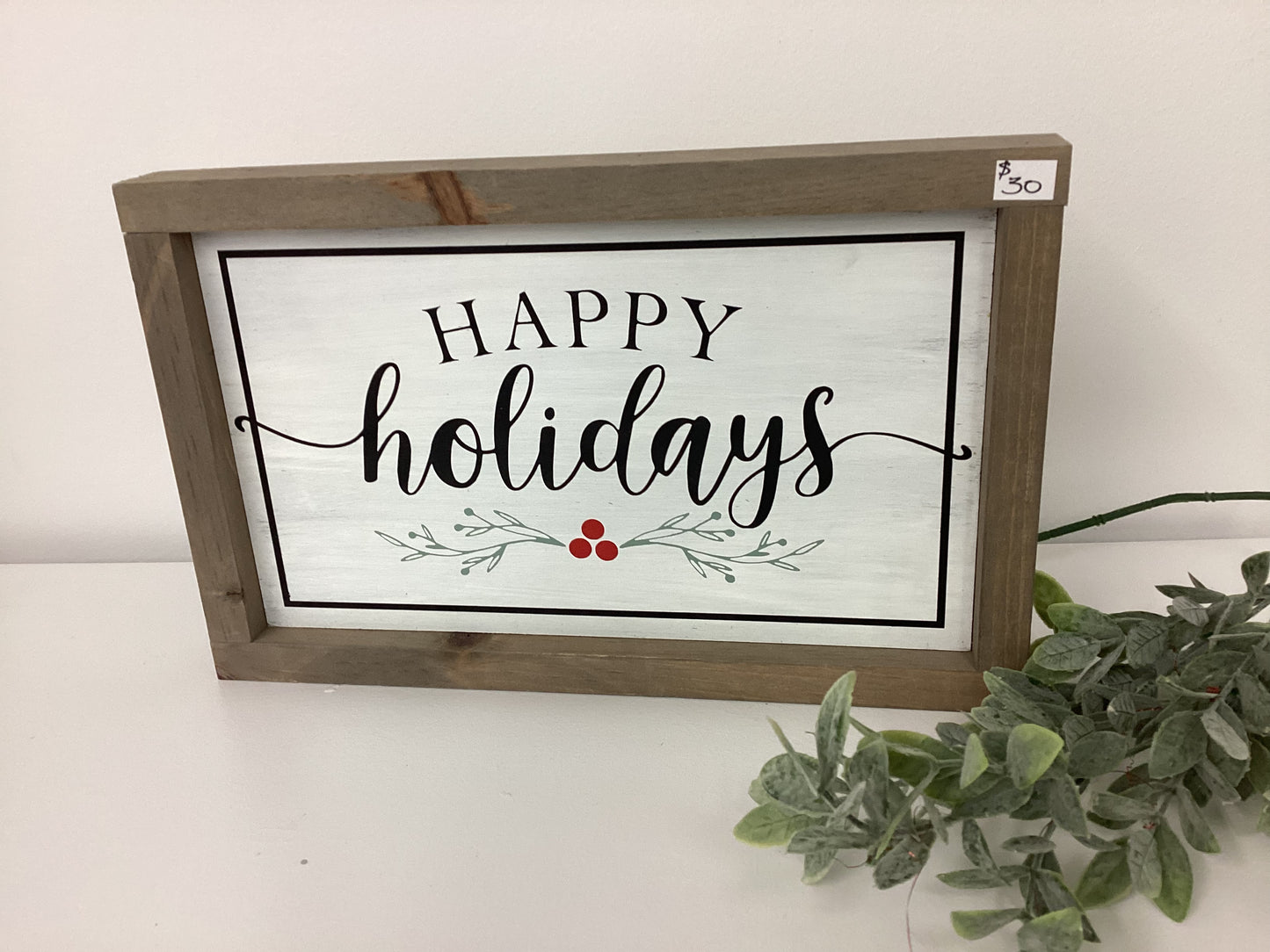 Christmas - Paper & Sunshine- Wooden Signs
