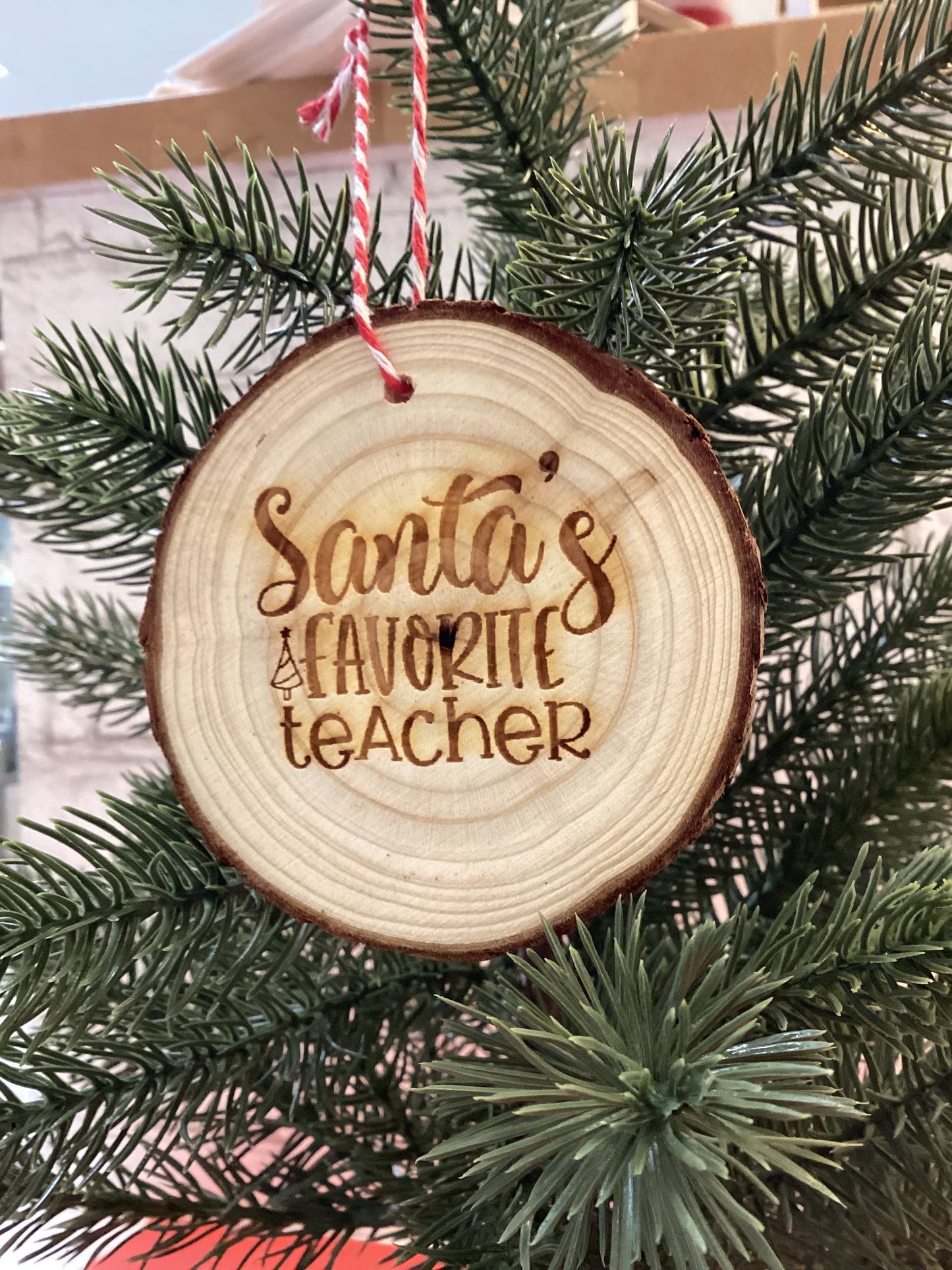 Burnt Vibes Christmas Ornaments