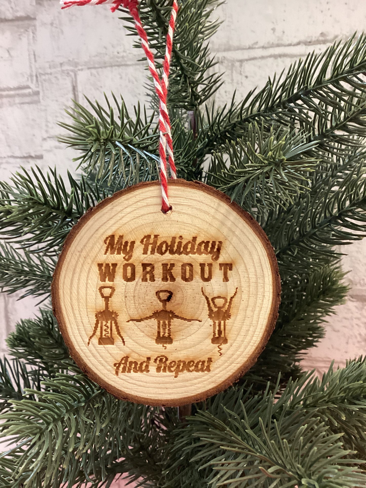 Burnt Vibes Christmas Ornaments