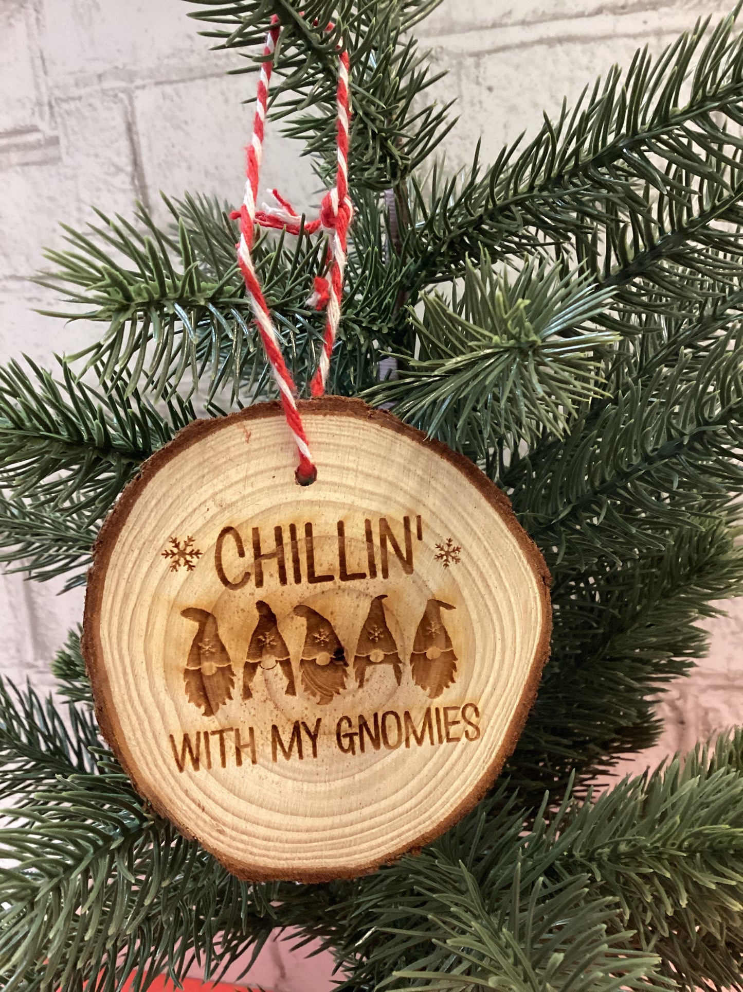 Burnt Vibes Christmas Ornaments