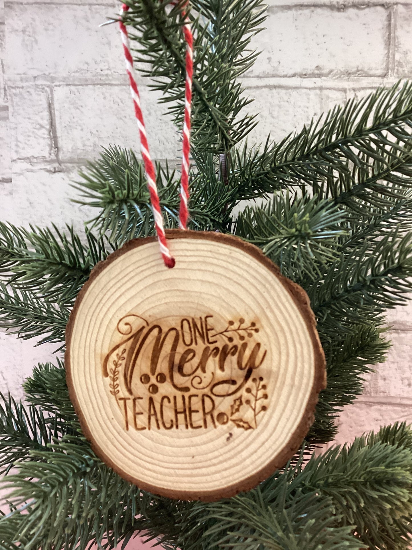 Burnt Vibes Christmas Ornaments