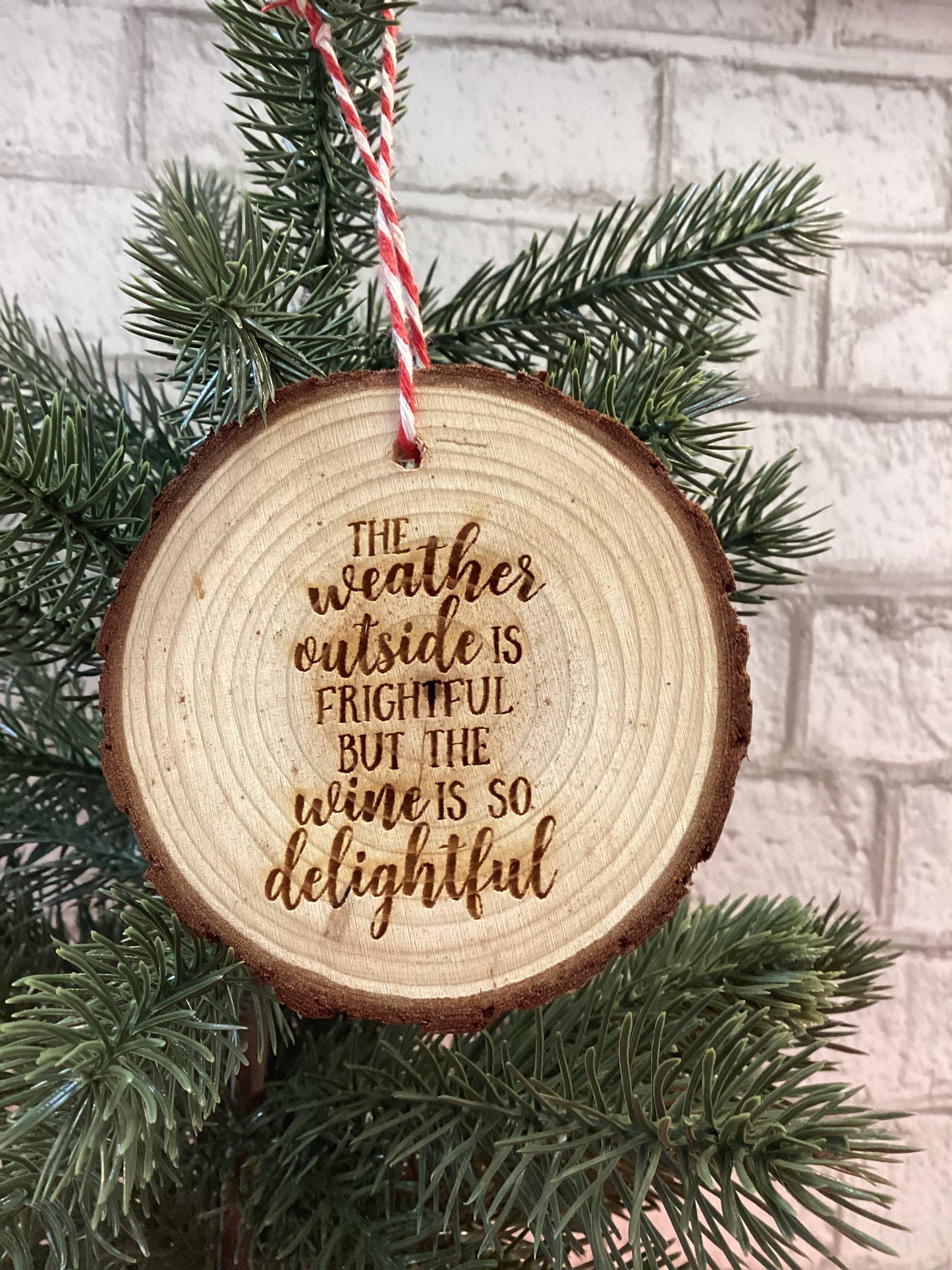 Burnt Vibes Christmas Ornaments