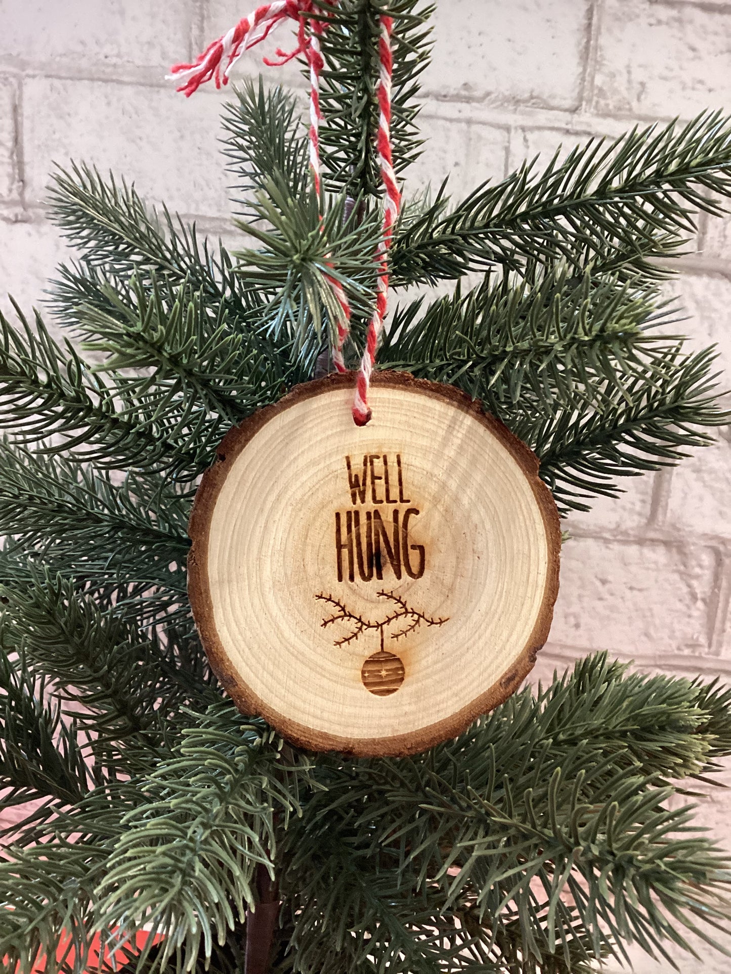 Burnt Vibes Christmas Ornaments