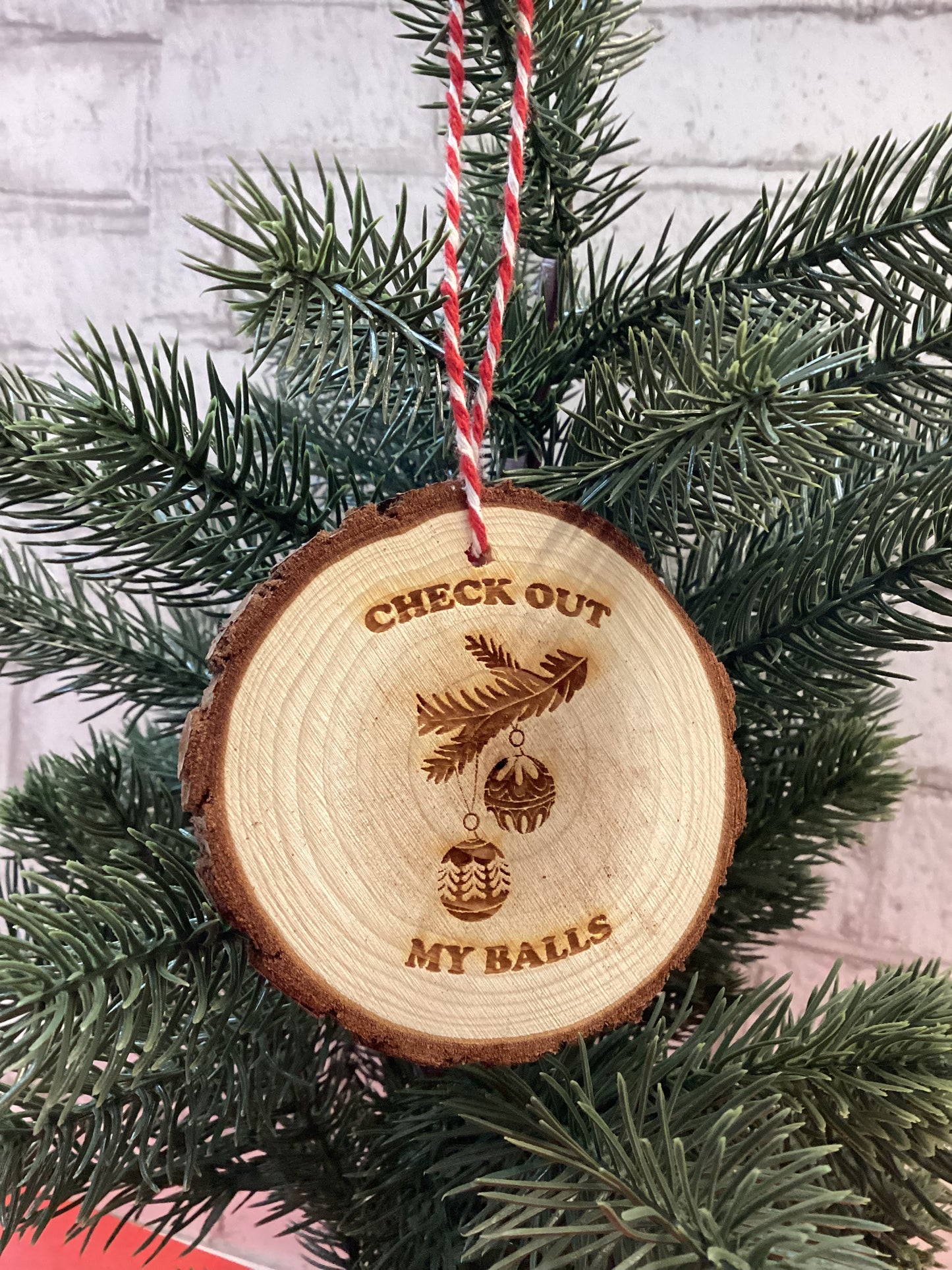 Burnt Vibes Christmas Ornaments