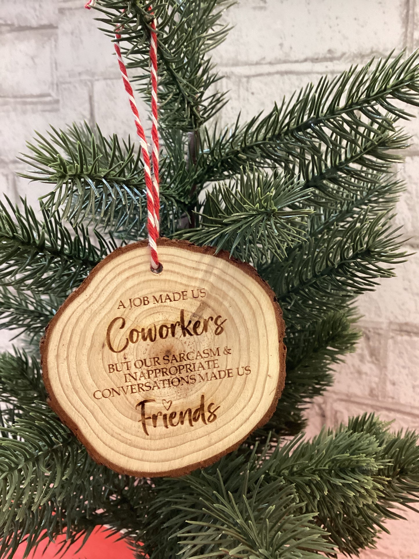 Burnt Vibes Christmas Ornaments