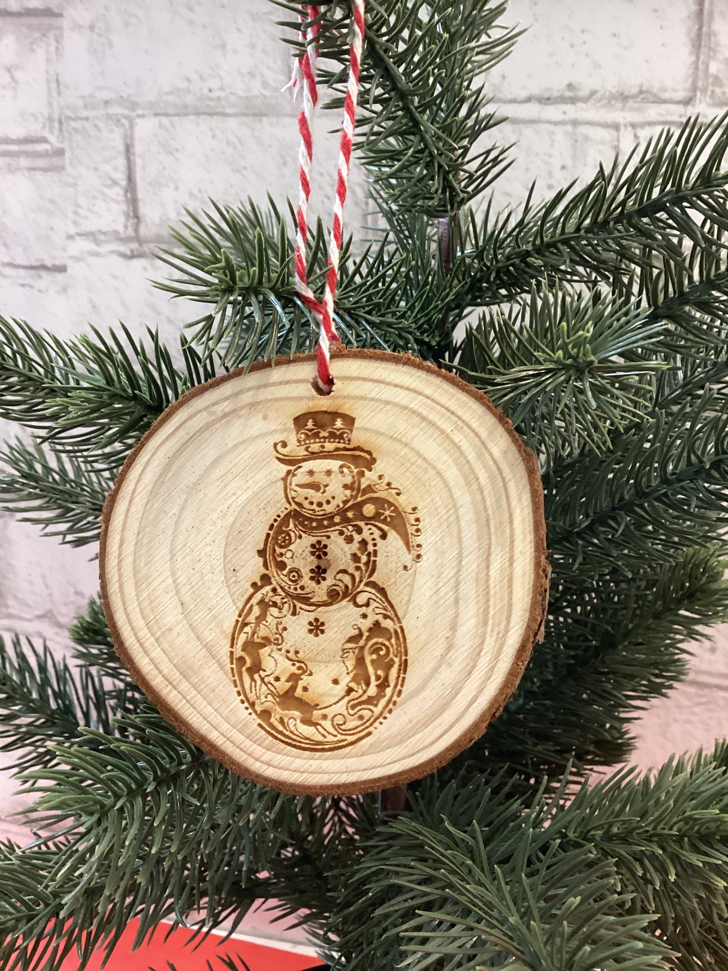 Burnt Vibes Christmas Ornaments