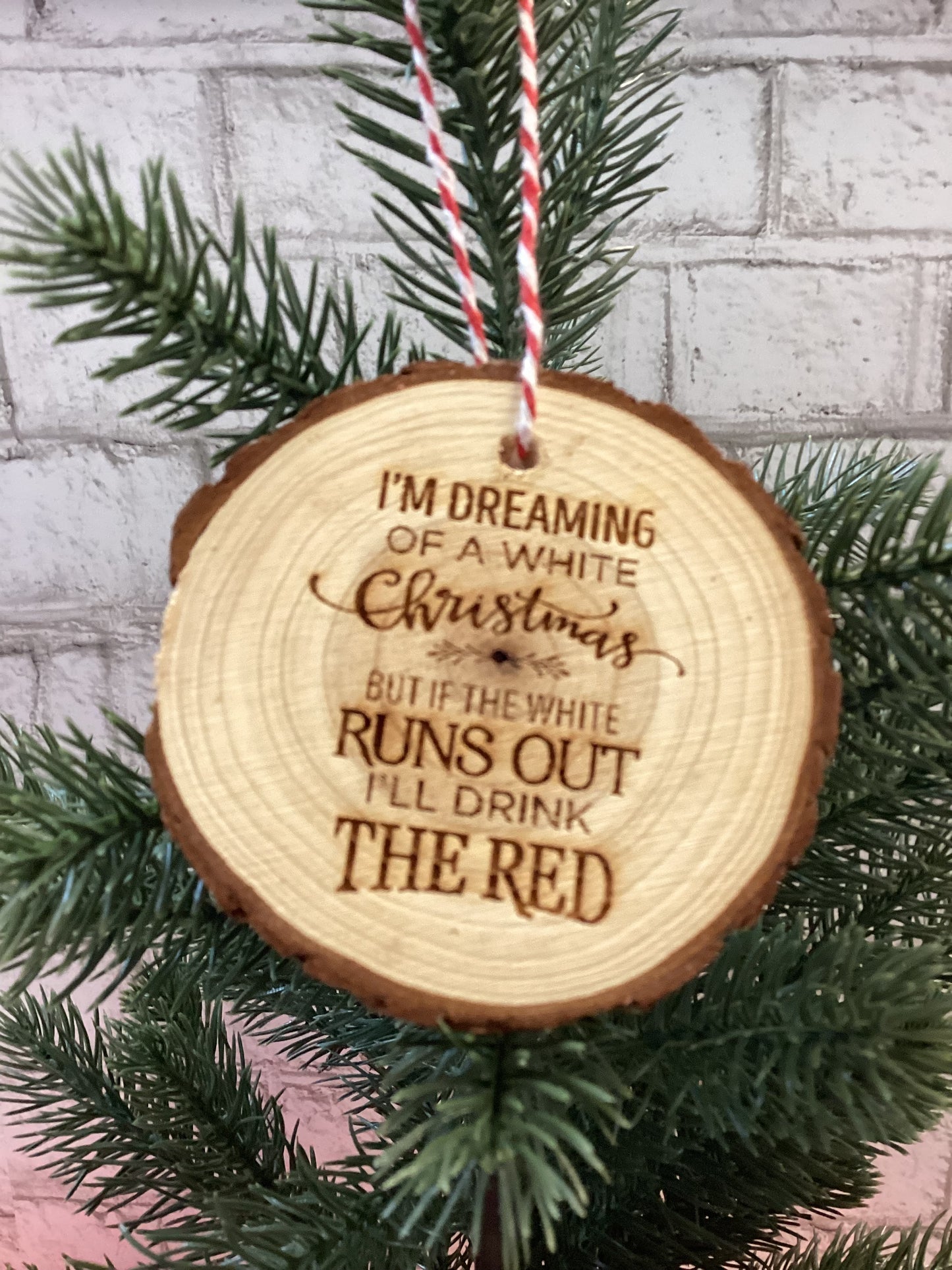 Burnt Vibes Christmas Ornaments