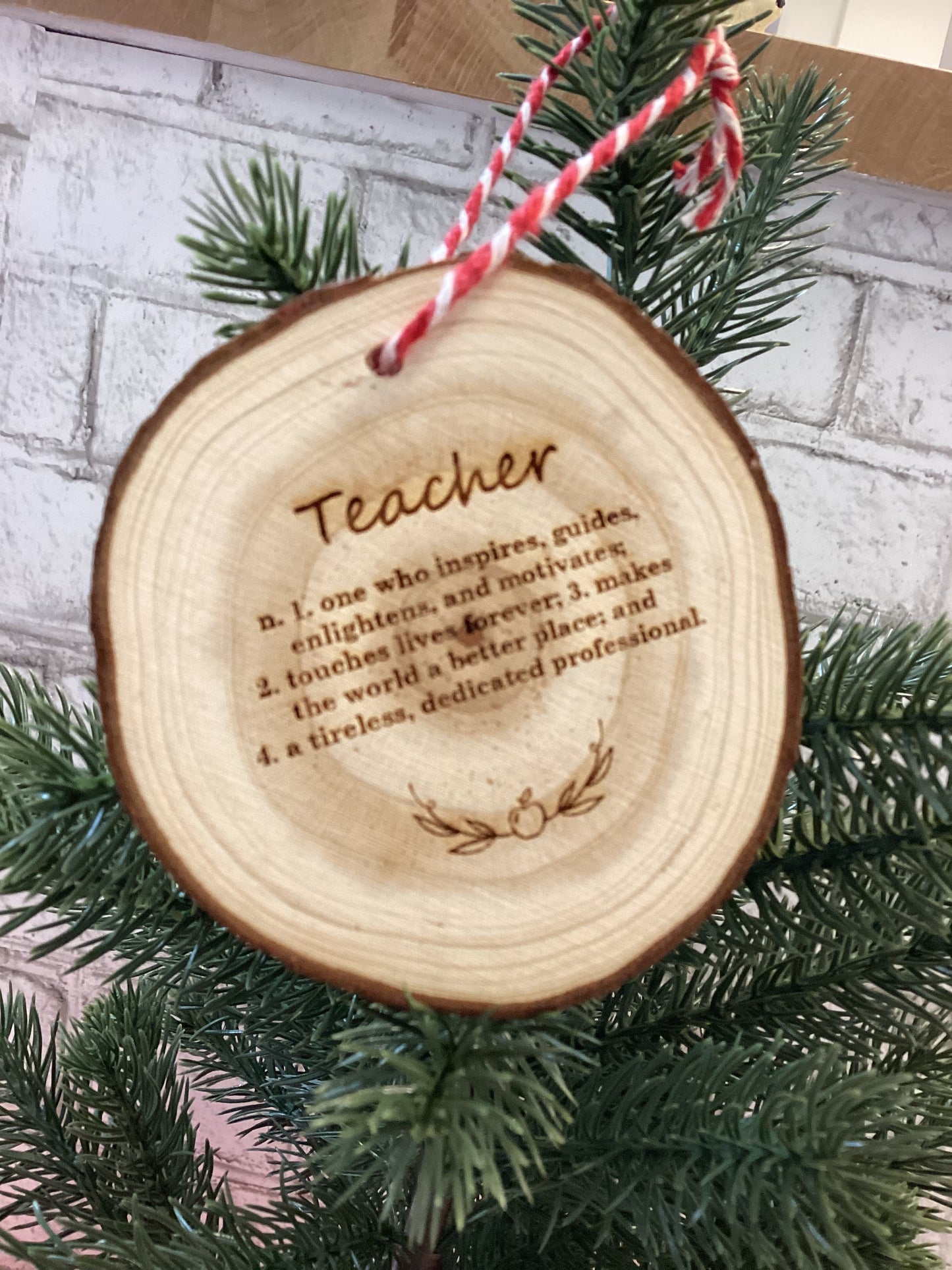 Burnt Vibes Christmas Ornaments