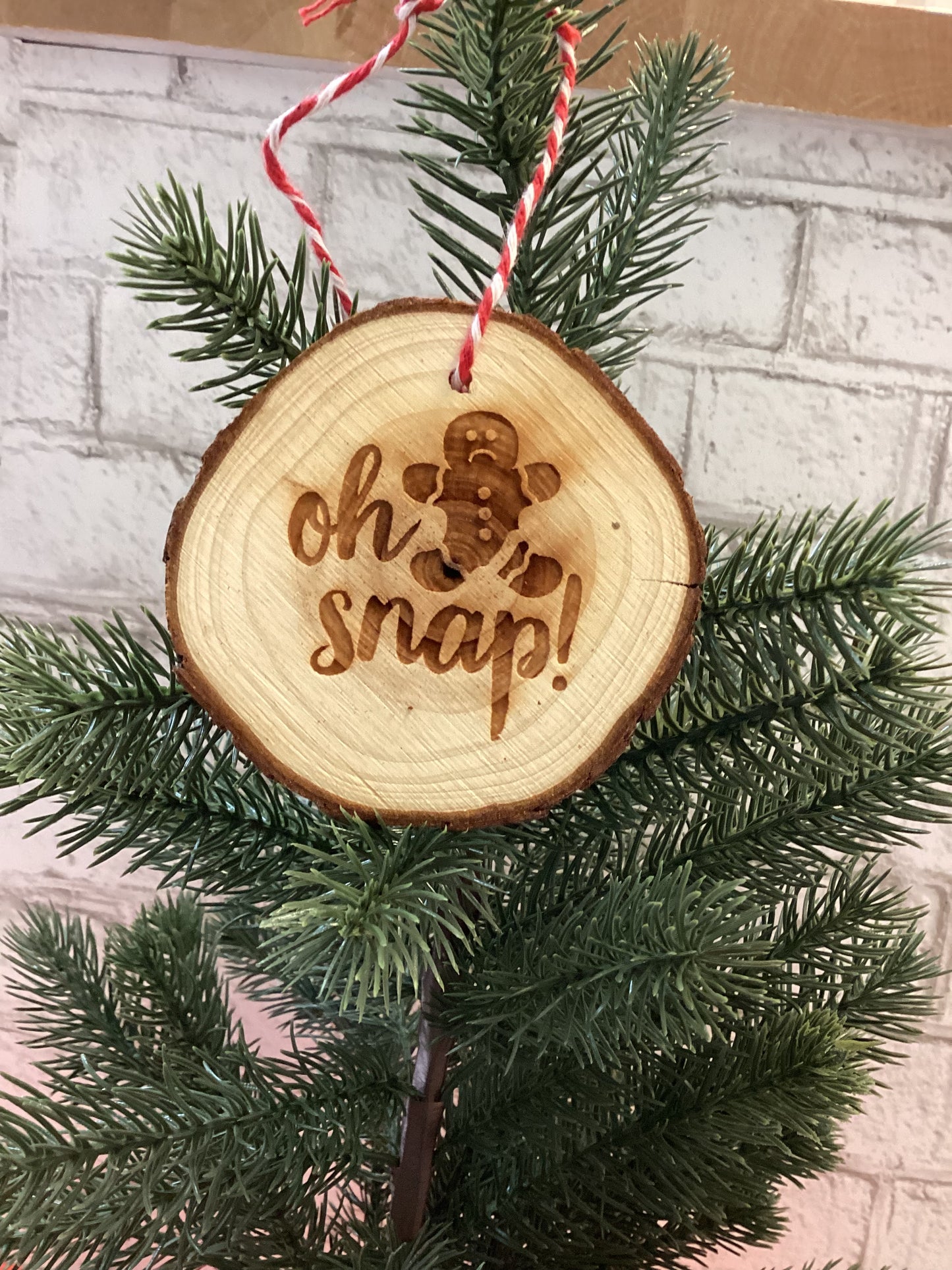 Burnt Vibes Christmas Ornaments