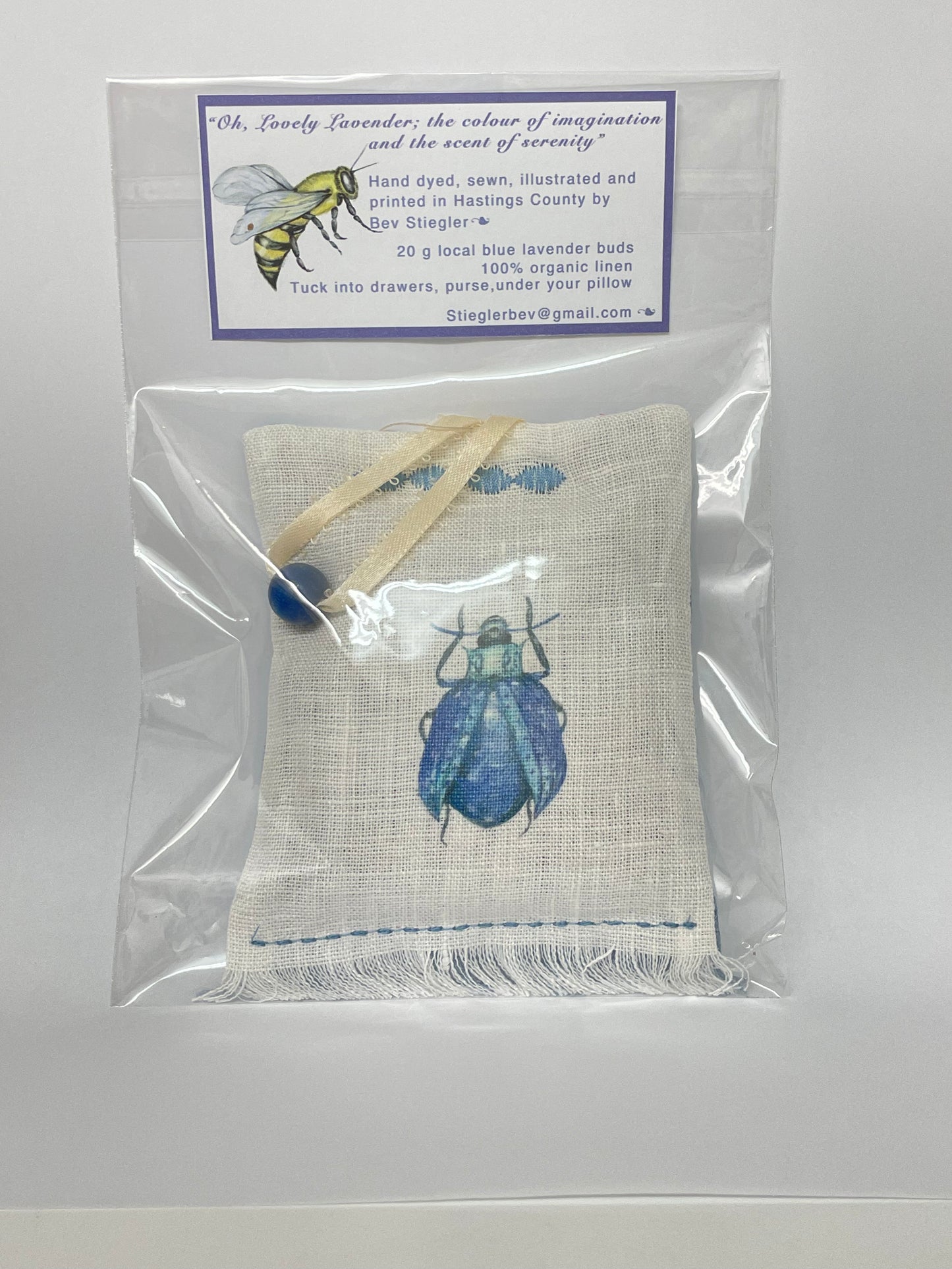 Lavender Sachet- By Bev Stiegler