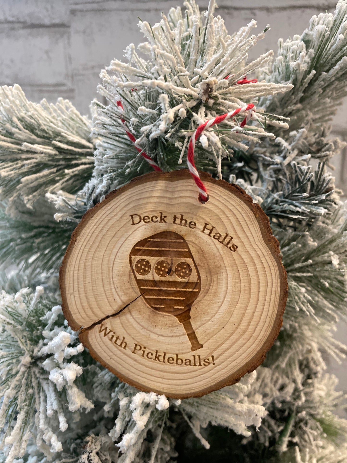 Burnt Vibes Christmas Ornaments