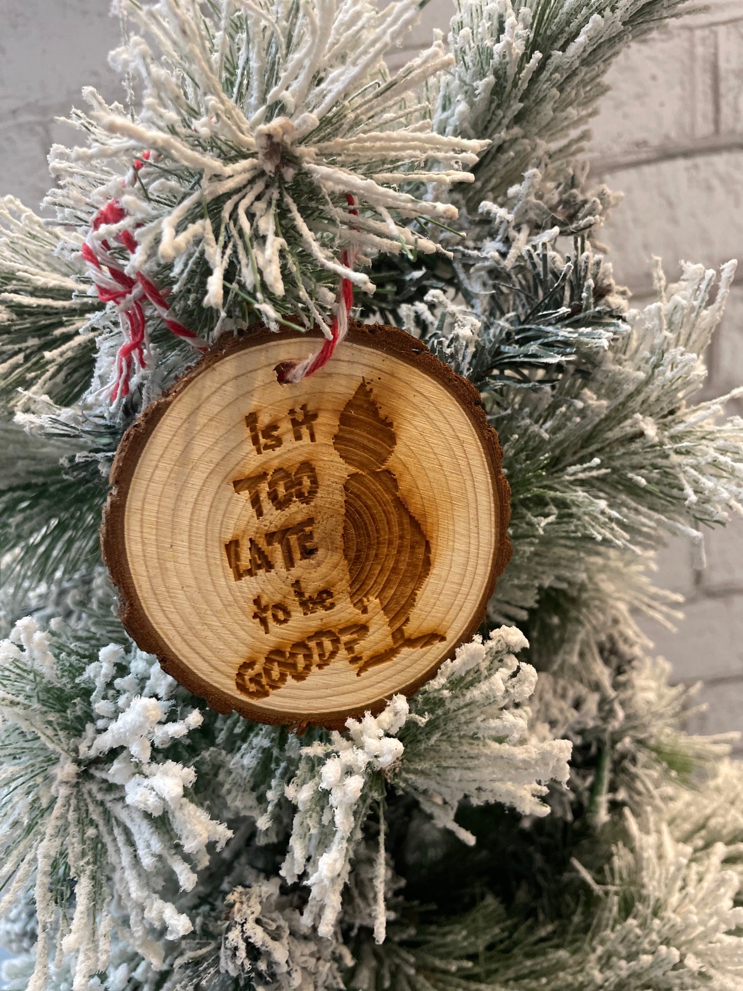 Burnt Vibes Christmas Ornaments