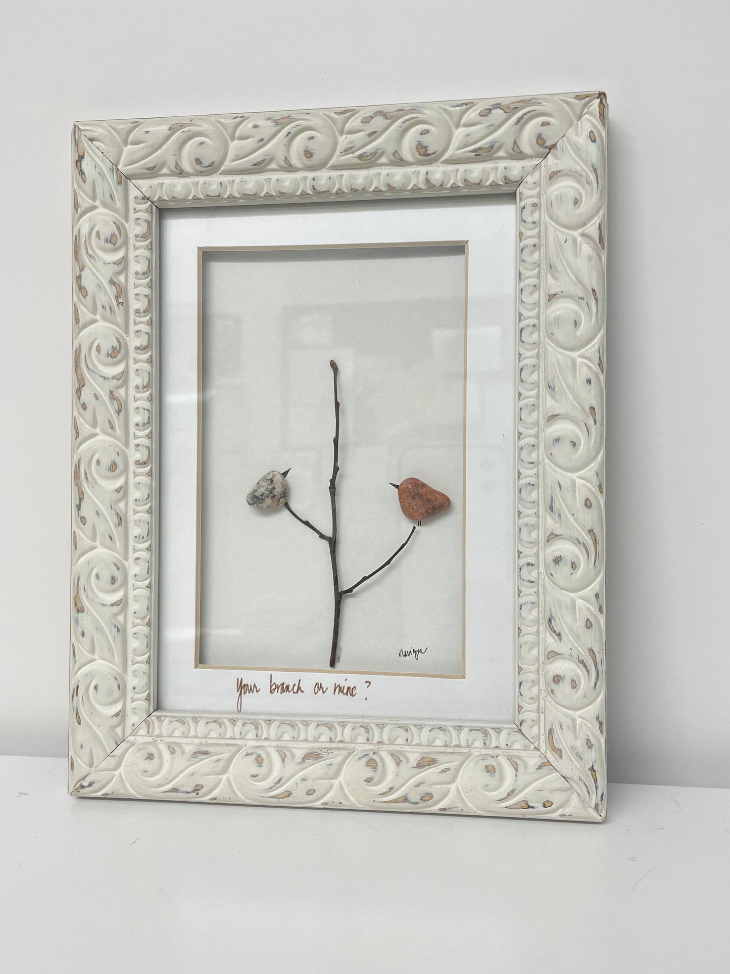 The Whispering Pebble- Framed Art