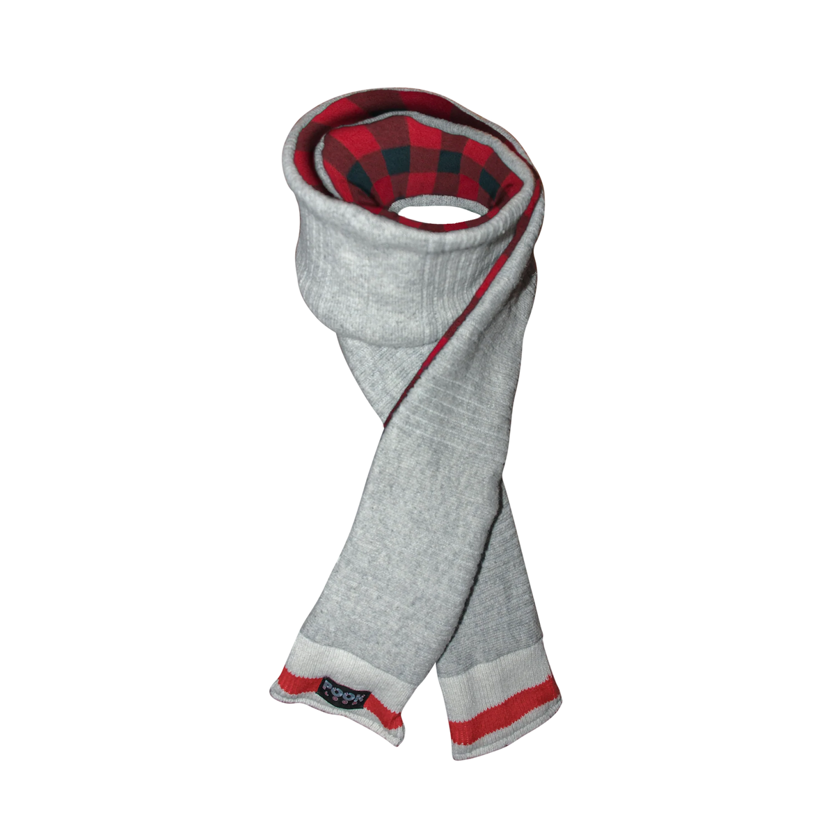 Pook Loop - Red w/ Pocket Mittens