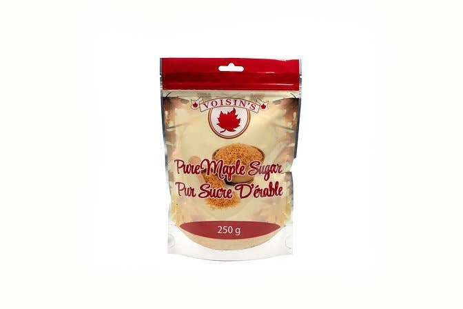 Voisin’s Maple Products - Granulated Maple Sugar: 150g Sugar Shaker Jar