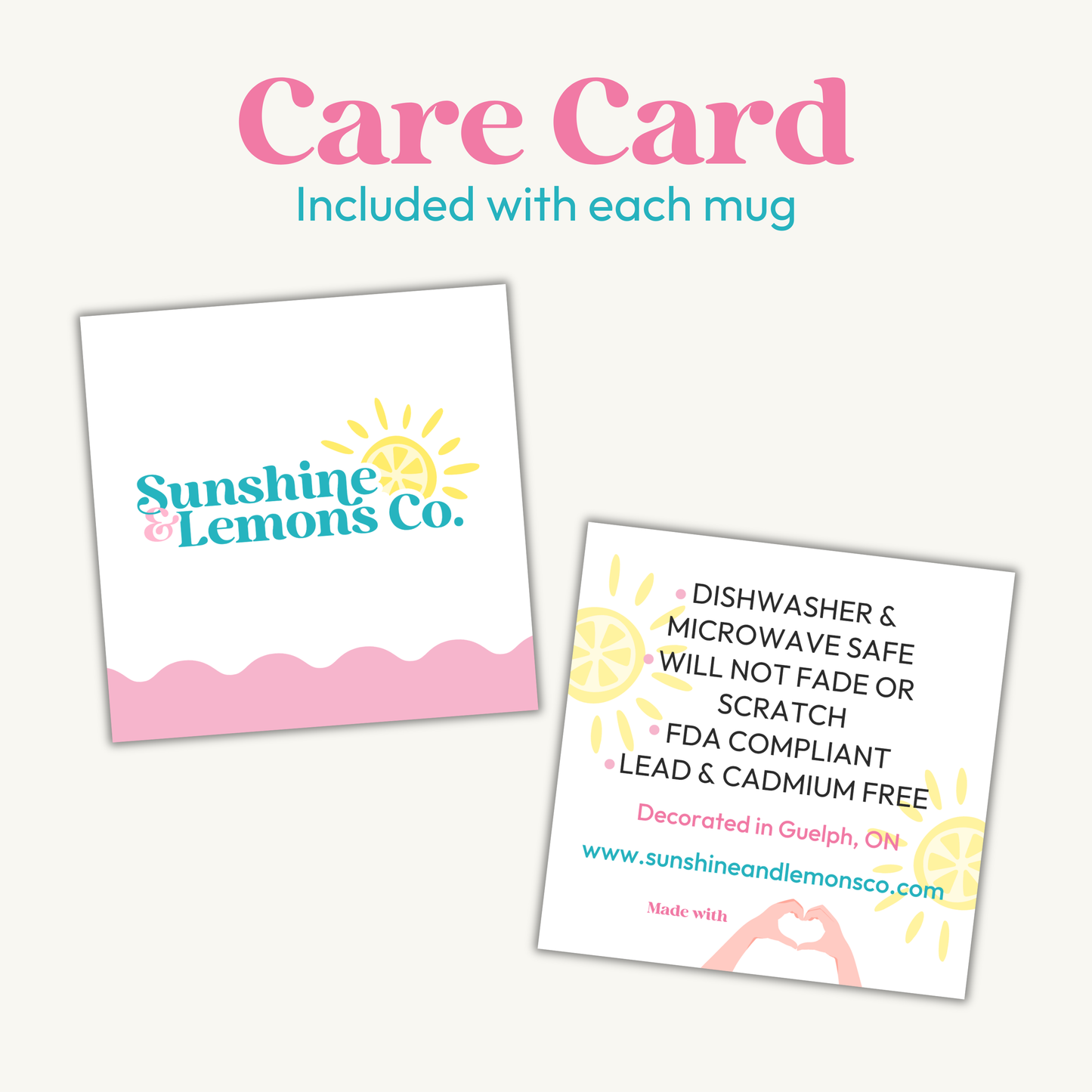 Sunshine & Lemons Co. - Mom Vocabulary Mug: White