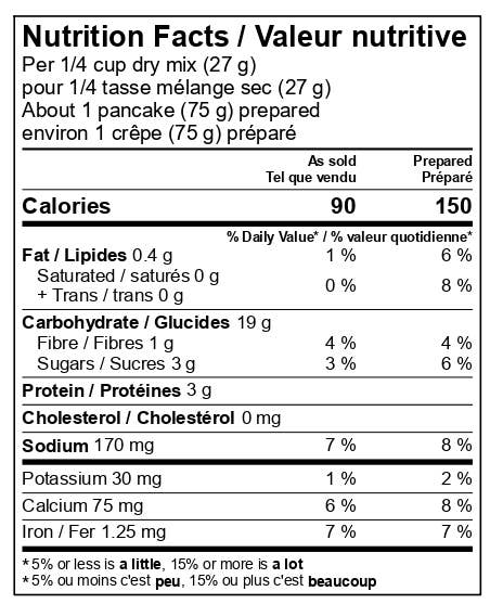 Provisions Food Company - Buttermilk Pancake Mix: 390 g