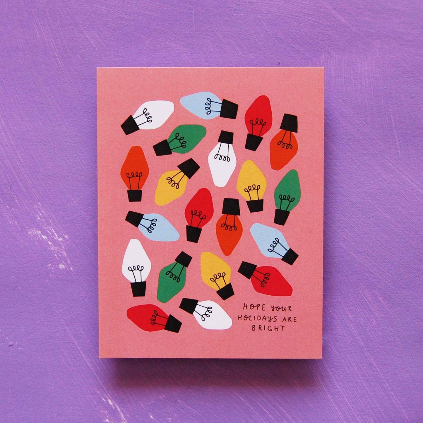 Badger & Burke - Christmas Lights Card Set