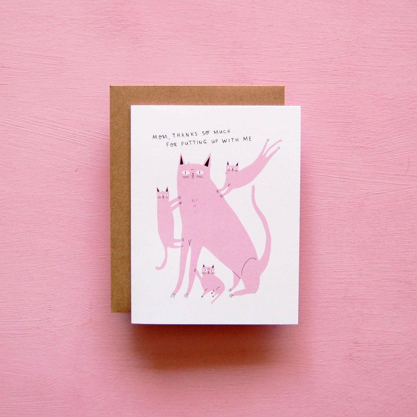 Badger & Burke - Patient Cat - Mother's Day Card