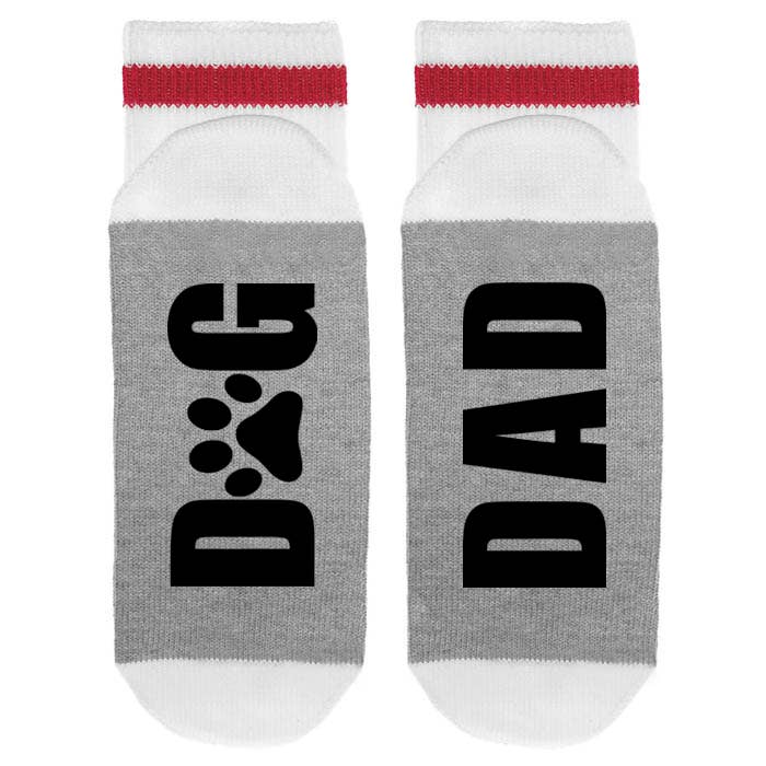 Sock Dirty to Me - MENS - Dog Dad - Socks: Matte Black
