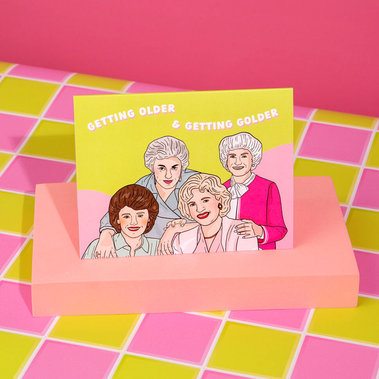 Party Mountain Paper co. - Older & Golder | Birthday Card