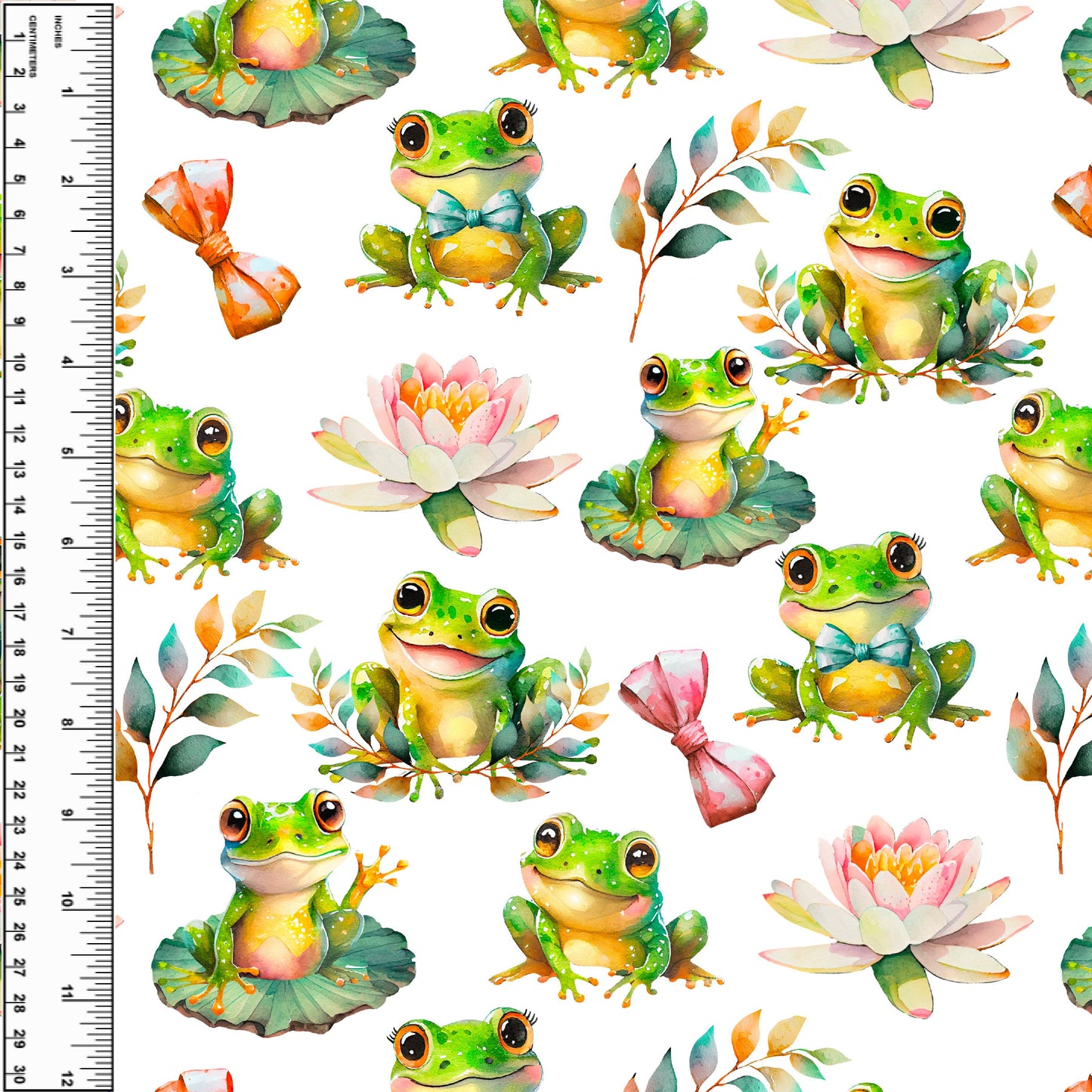 Busy Little Stitches - Frogs on Lily Pads Toddler Blanket