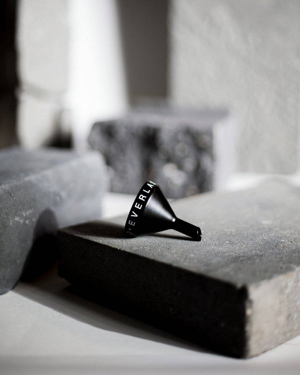 Everlasting Candle - Black Steel Funnel